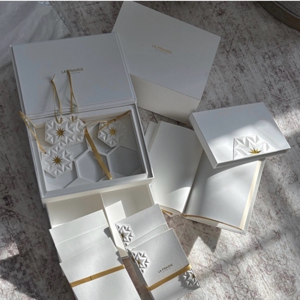 NIB La Prairie Luxurious Stationary set AND Bag - Picture 2 of 9